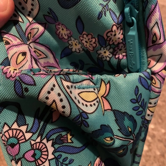 Vera Bradley large backpack Peacock Garden Lighten up Sporty bag NWT Artsy RARE! main image 8